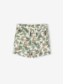 Baby-Shorts-Baby Shorts mit Leinen