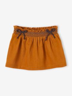 Jupe bébé avec smocks brodés -Jupe bébé avec smocks brodés