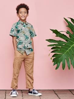 Jungen Hose mit Leinenanteil -Jungen Hose mit Leinenanteil