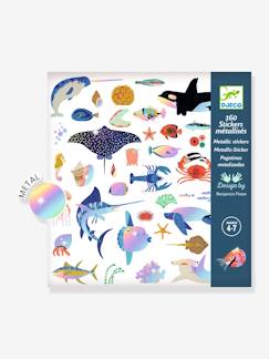 Spielzeug-Kunstaktivität-Kinder Sticker-Set Ozean DJECO