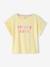 Mädchen Sommer-Schlafanzug Oeko-Tex pastellgelb 