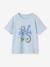 T-shirt motifs graphiques garçon manches courtes bleu ciel+bleu nuit+bois de rose+ECRU+turquoise 