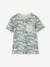 T-shirt motifs graphiques garçon manches courtes anthracite+blanc chiné+bleu ardoise+cannelle+lichen+noix de pécan+terracotta 