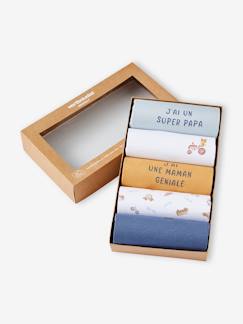 Bio-Kollektion: 5er-Pack Baby Kurzarm-Bodys in Geschenkbox Baby-Body-Bio-Kollektion: 5er-Pack Baby Kurzarm-Bodys in Geschenkbox