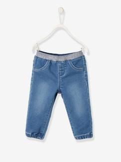 Pantalon molleton effet jean bébé fille Pantalon molleton effet jean bébé fille