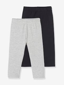 2er-Pack Mädchen 3/4-Leggings BASIC Oeko-Tex -2er-Pack Mädchen 3/4-Leggings BASIC Oeko-Tex