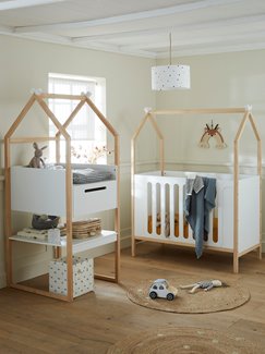 Zimmer und Aufbewahrung-Zimmer-Komplettes Babyzimmer-Zimmer Coconut