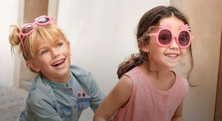 Kinderzimmerstuhl im Retro-Look - weiss/natur, Möbel & Bettwäsche