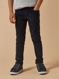 Garçon-Pantalon-Slim en velours garçon