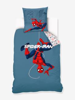 Linge de maison et décoration-Parure fourre du duvet enfant et taie d'oreiller Marvel Spiderman 
