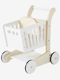 Spielzeug-Nachahmungsspiele-Spiel-Einkaufswagen für die Puppenmutter aus FSC®-Holz