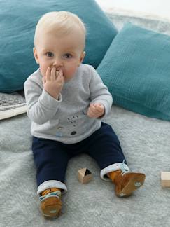 -Ensemble bébé naissance sweat frimousse + pantalon