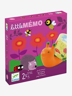 Spielzeug-Gesellschaftsspiele-Gedächtnis-/Beobachtungsspiele-DJECO Kinder Gedächtnis-Spiel „Little Memo"