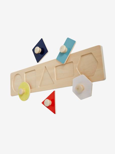 Holz-Steckpuzzle für Kinder, Holz FSC® mehrfarbig 