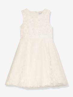 Fille-Robe-Robe en dentelle festive avec tulle fille DANAMADE