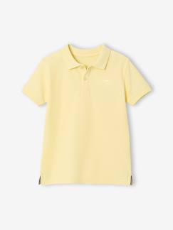 Garçon-T-shirt, polo, sous-pull-T-shirt-Polo manches courtes broderie poitrine garçon