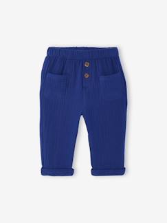 Bébé-Pantalon bébé garçon gaze de coton