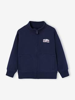 Sweat zippé garçon col camionneur