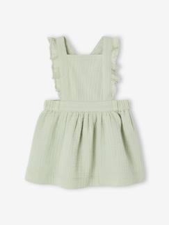Bébé-Robe-salopette en gaze de coton bébé