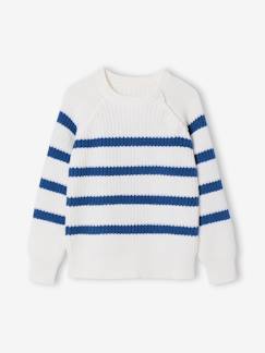 Junge-Pullover, Strickjacke, Sweatshirt-Jungen Strickpullover mit Streifen Oeko-Tex 