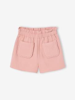 Mädchen-Paperbag-Shorts aus Twill Mädchen