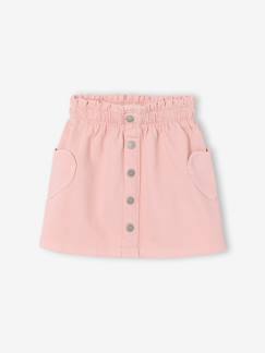 Fille-Jupe-Jupe fille poches coeurs