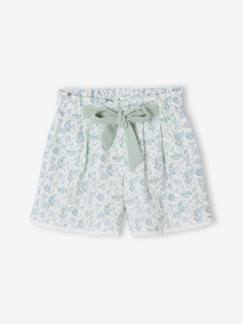 Fille-Short-Short en gaze de coton fille