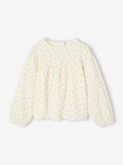 Mädchen-Bluse aus bedrucktem Musselin Mädchen