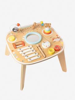 Baby-Looks Inspiration-Baby-Spieltisch mit Musikinstrumenten, Holz FSC®