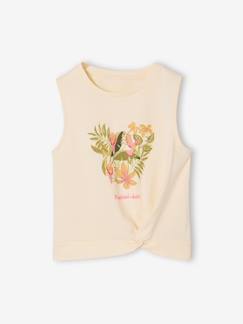 Fille-T-shirt, sous-pull-T-shirt fille imprimé