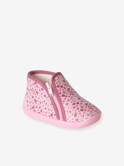 Chaussures-Chaussures bébé 17-26-Chaussons-Chaussons zippés bébé fabriqués en France