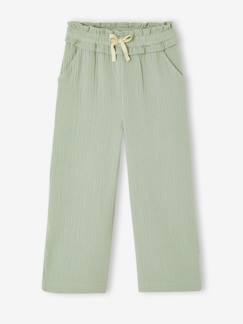 Mädchen-Hose-Musselinhose weit Mädchen