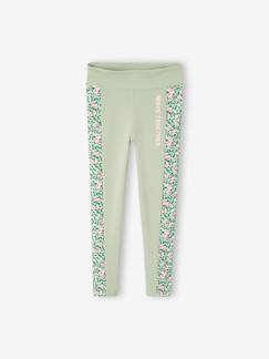Mädchen-Leggings-Sport-Tights Mädchen mit  grafischem Print