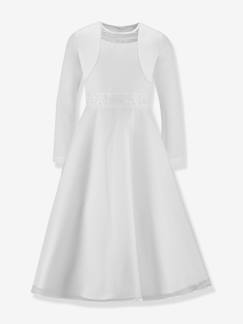Fille-Robe de communion perlée et boléro grandes tailles fille Happy Girls
