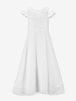 Fille-Robe de communion à top dentelle fille Happy Girls