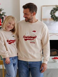 Vêtements de grossesse-Sweat homme noël capsule famille
