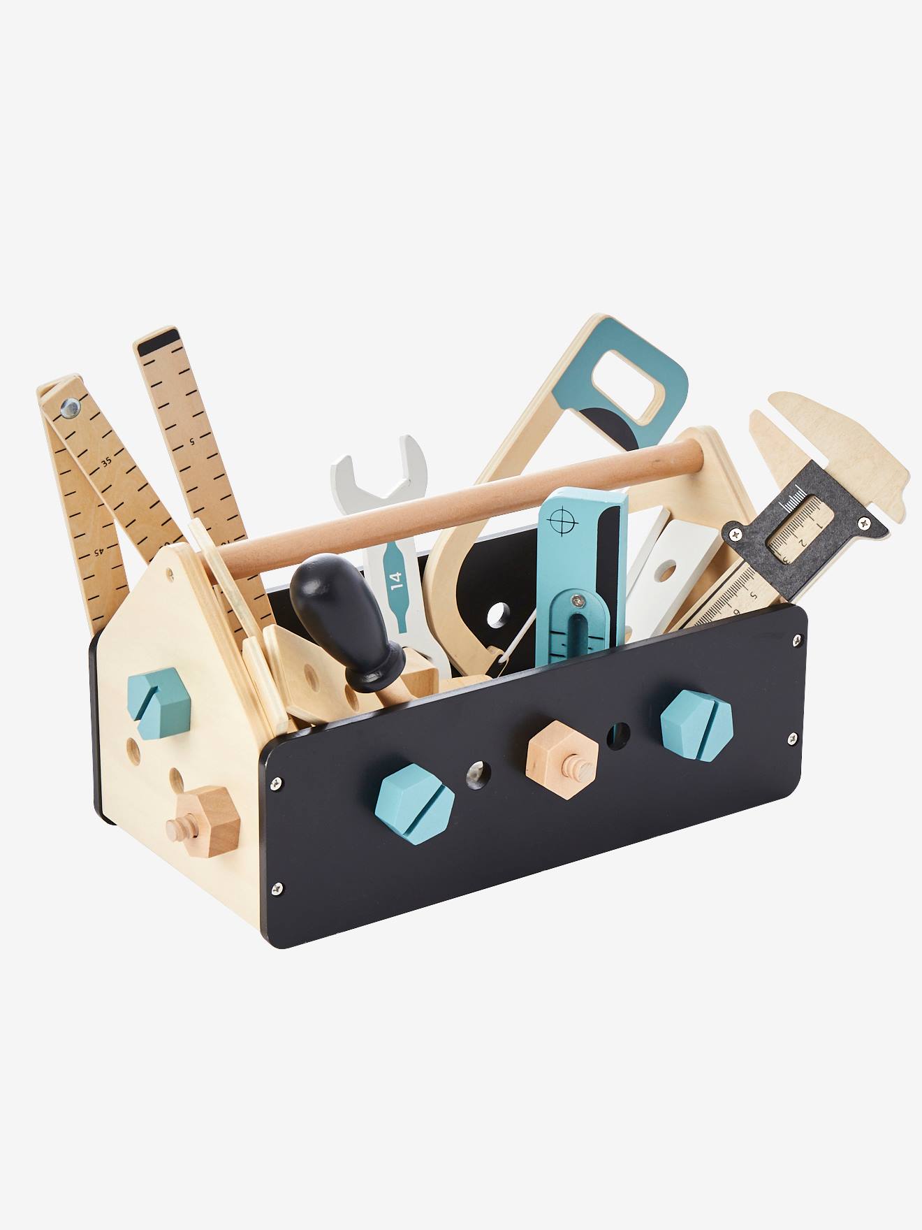Ab 8 Jahre Kinder Holz Werkzeug Laubsäge Schreiner Werkzeugkasten  4 Vorlagen 