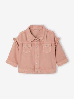 Baby-Mantel, Overall, Ausfahrsack-Jacke mit Volants Mädchen Baby