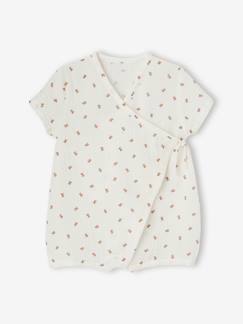 Kurzoverall Mädchen Baby aus Bio-Baumwolle, personalisierbar