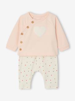 Baby-Set-Baby-Set: Sweatshirt & Sweathose, Bio-Baumwolle