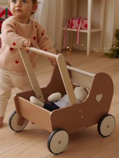 Lauflernwagen in Kinderwagen-Form, Holz FSC®
