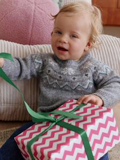 Baby Pullover mit Norwegermuster, Capsule