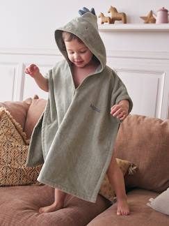 Bébé-Cape, peignoir de bain-Poncho de bain bébé avec coton recyclé personnalisable Animal