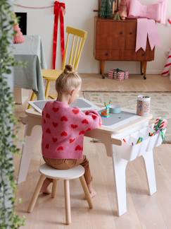 Table de dessin et briques de construction en bois FSC®