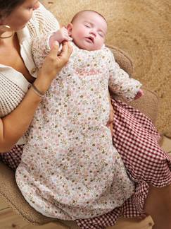 Bettwäsche & Dekoration-Baby-Bettwäsche-Schlafsack-Baby Winterschlafsack mit abnehmbaren Ärmeln FLORA TOG 3, personalisierbar
