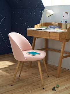 Chaise enfant en tissu chiné