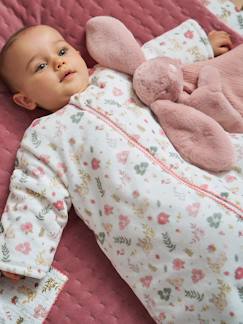 Bettwäsche & Dekoration-Baby-Bettwäsche-Schlafsack-Baby Winterschlafsack VERZAUBERTER HASE, abnehmbaren Ärmel & mitwachsend, personalisierbar