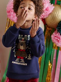Junge-Pullover, Strickjacke, Sweatshirt-Jungen Weihnachts-Sweatshirt