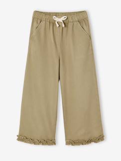 Fille-Pantacourt large fille lyocell
