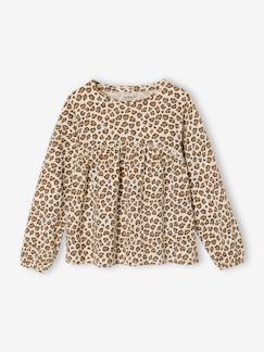 Mädchen-Mädchen Blusenshirt mit Print